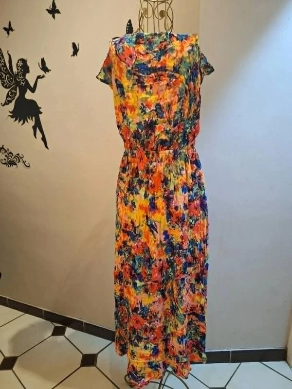 Vestido asimétrico multicolor – photo 4